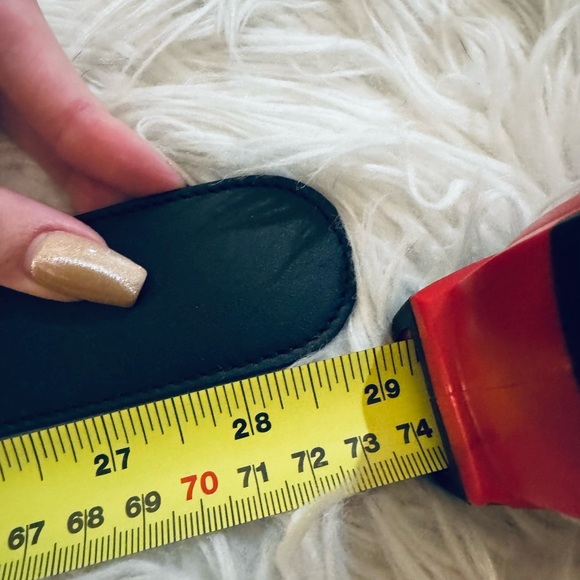 Gucci crystal GG leather belt with double G buckle - Picture 11 of 11